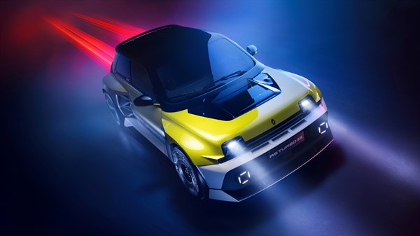 Renault 5 Turbo 3E - Vue avant