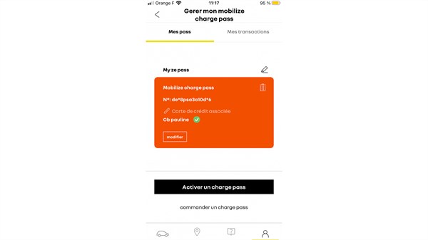 Mobilize charge pass