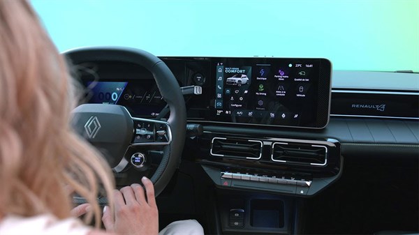 le multi sense - R4 E-Tech électrique - Renault