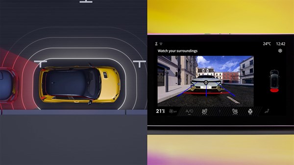 la caméra de recul - R5 E-Tech électrique - Renault