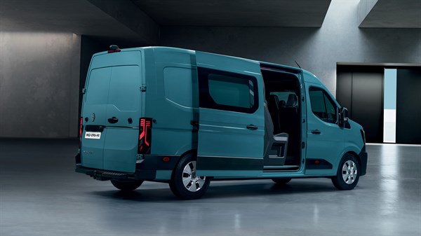 ouverture latérale - cabine approfondie - Renault Master