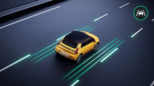 assistant maintien dans la voie - Renault 5 E-Tech electric