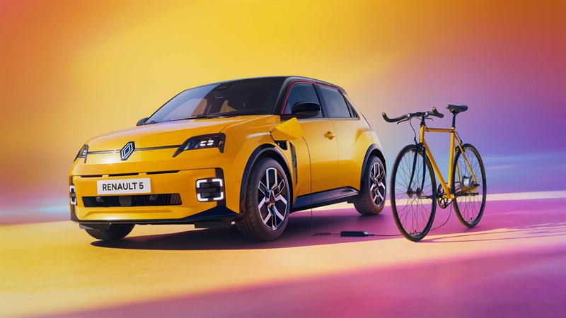 recharge - V2L - Renault 5 E-Tech électrique