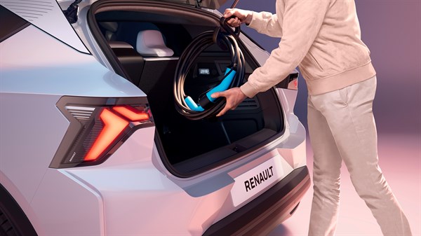 poignée porte-câble - Renault Scenic E-tech 100% electric