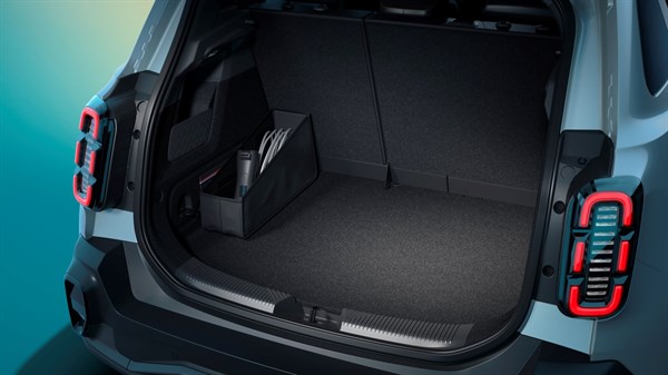 rangement pliable pour câble de recharge - Renault 4 E-Tech électrique