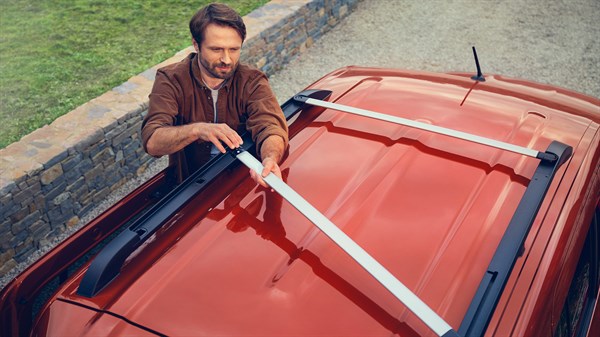barres de toit modulables sans outils  - Renault Kangoo
