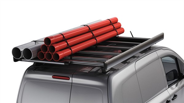 galerie de toit avec rouleau de chargement - Renault Kangoo Van