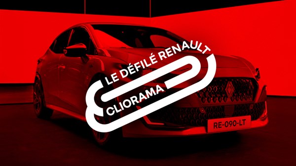 Cliorama au défilé renault