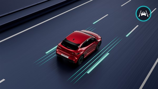 assistant maintien dans la voie - Renault Clio