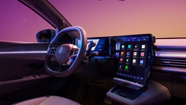clé - Renault Scenic E-tech électrique