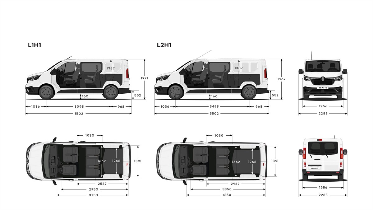 Renault Trafic Van cabine approfondie