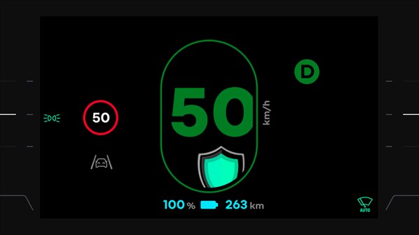 safety moniteur - Renault Twingo E-Tech électrique