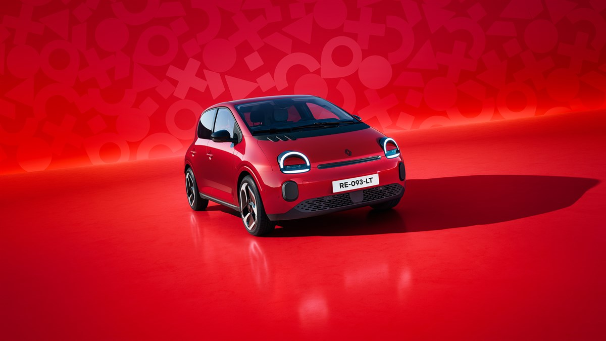 rouge absolu - Renault Twingo E-Tech électrique