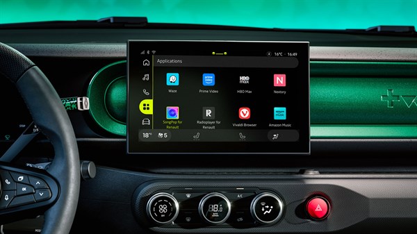 plus de 100 apps disponibles - Renault Twingo E-Tech électrique