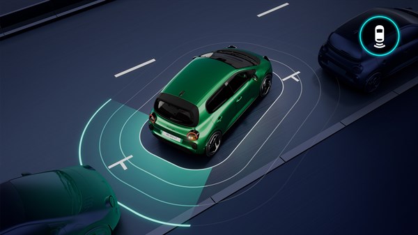 aide au parking arrière  - Renault Twingo E-Tech électrique