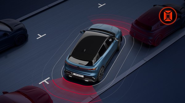 caméra 3D vision 360​ - Renault Megane E-Tech électrique