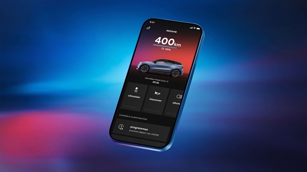 gestion du véhicule à distance - Renault Megane E-Tech électrique
