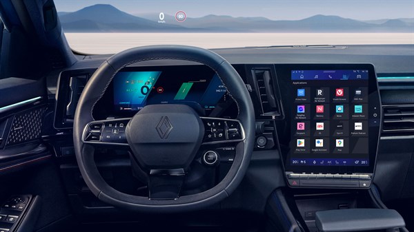 Renault Rafale E-Tech hybrid - aides à la conduite