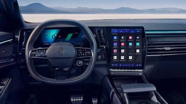 Renault Rafale full hybrid E-Tech - design intérieur 