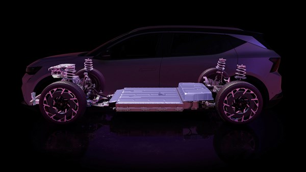 Plateforme - Renault Scenic E-tech électrique