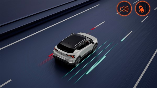 système de surveillance de l'attention du conducteur ​- Renault Scenic E-Tech électrique