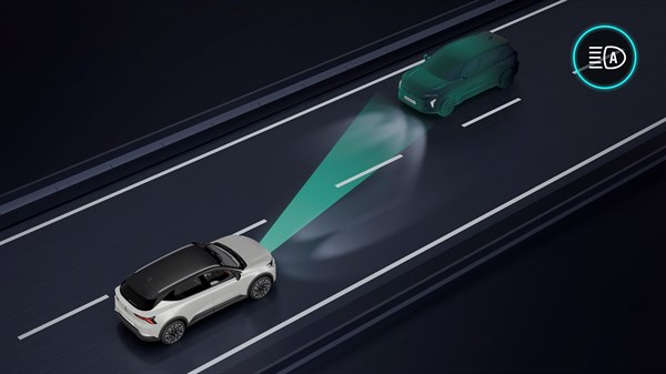 feux de route - Renault Scenic E-Tech electric