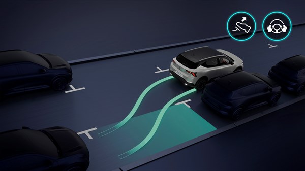 parking mains libres - Renault Scenic E-Tech electric