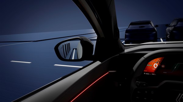 rétroviseurs inclinables - Renault Scenic E-Tech electric