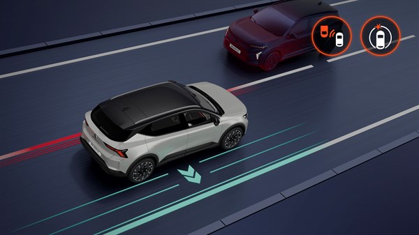 détection avant - Renault Scenic E-Tech electric