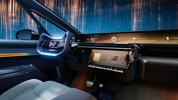 espace conducteur connecté - Renault R-Space Lab concept
