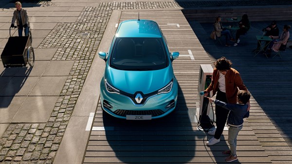 Renault ZOE borne de recharge